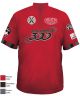 Keven Double Line Tour Red & Black Color Jersey Replica