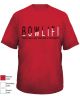 Red T-Shirt With Bowlifi Logo