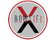 White T-Shirt With Bowlifi Logo